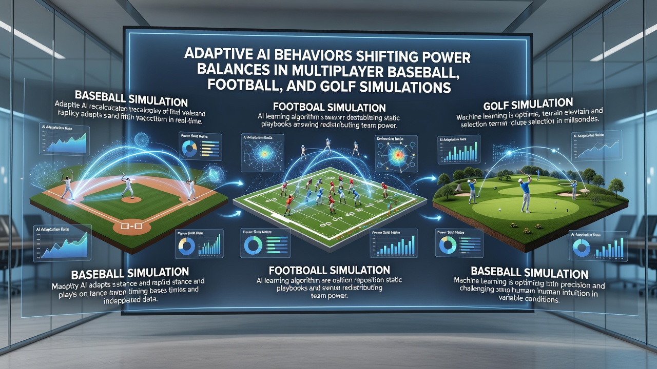 AI path adjustments during a multiplayer football simulation match