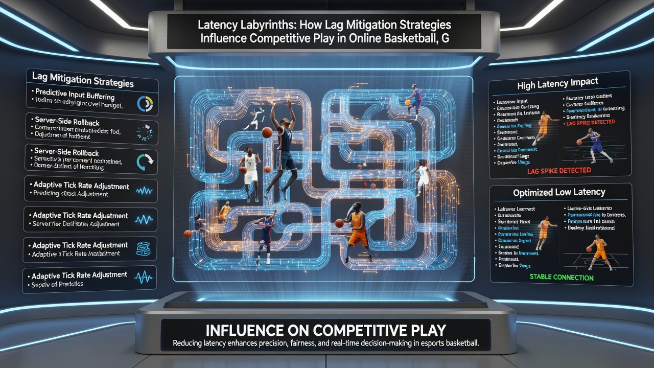 Competitive players engaged in online boxing match with latency compensation indicators displayed on screen overlays