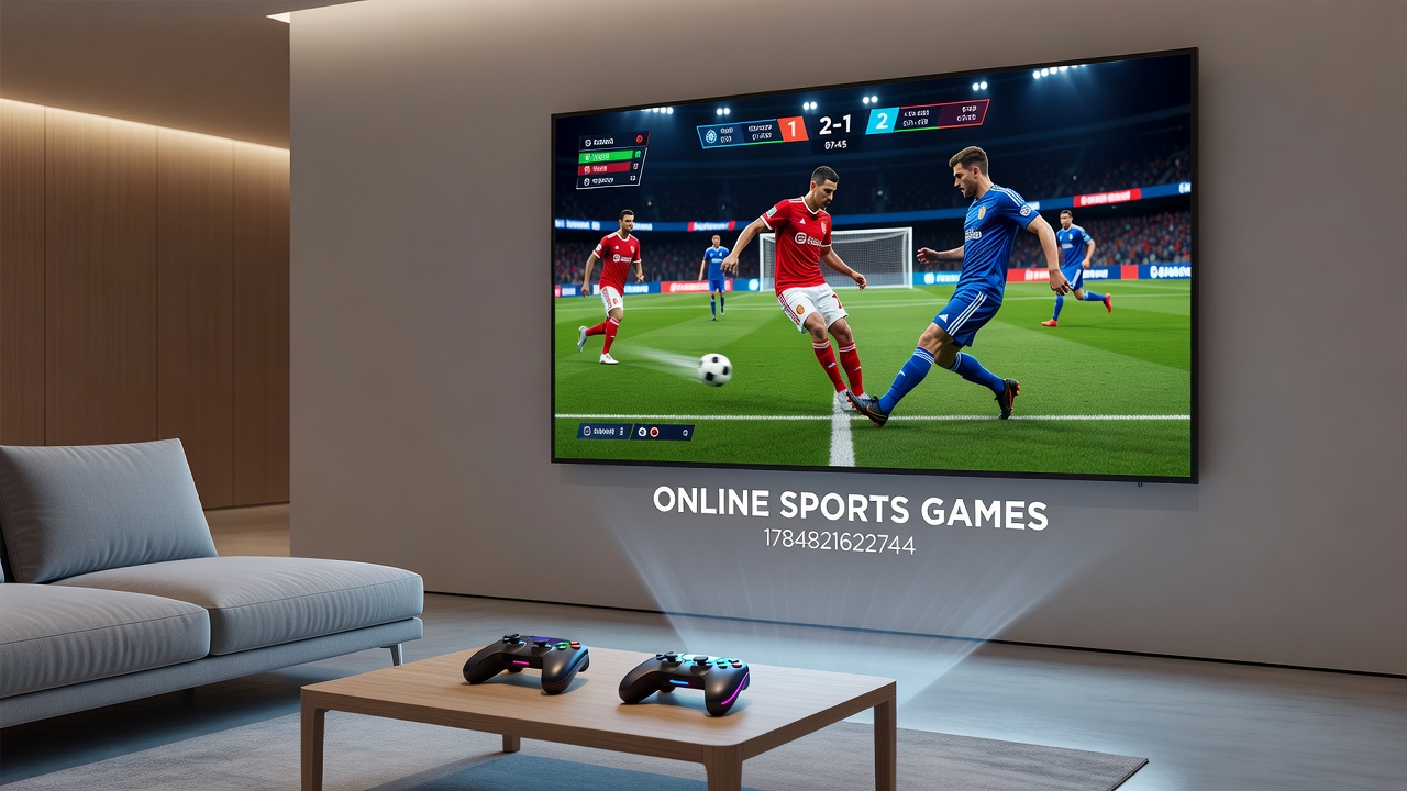 Detailed view of online sports game analytics and multiplayer lobby screens