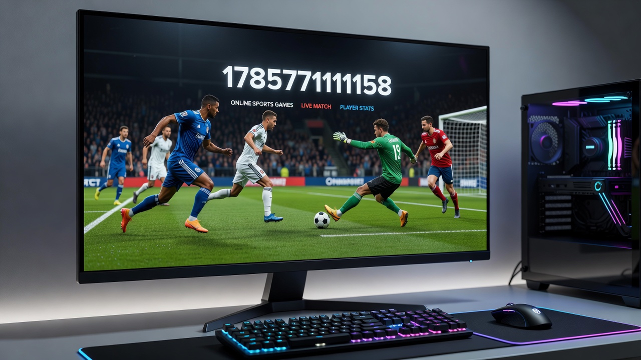 Global players competing in a virtual sports league environment